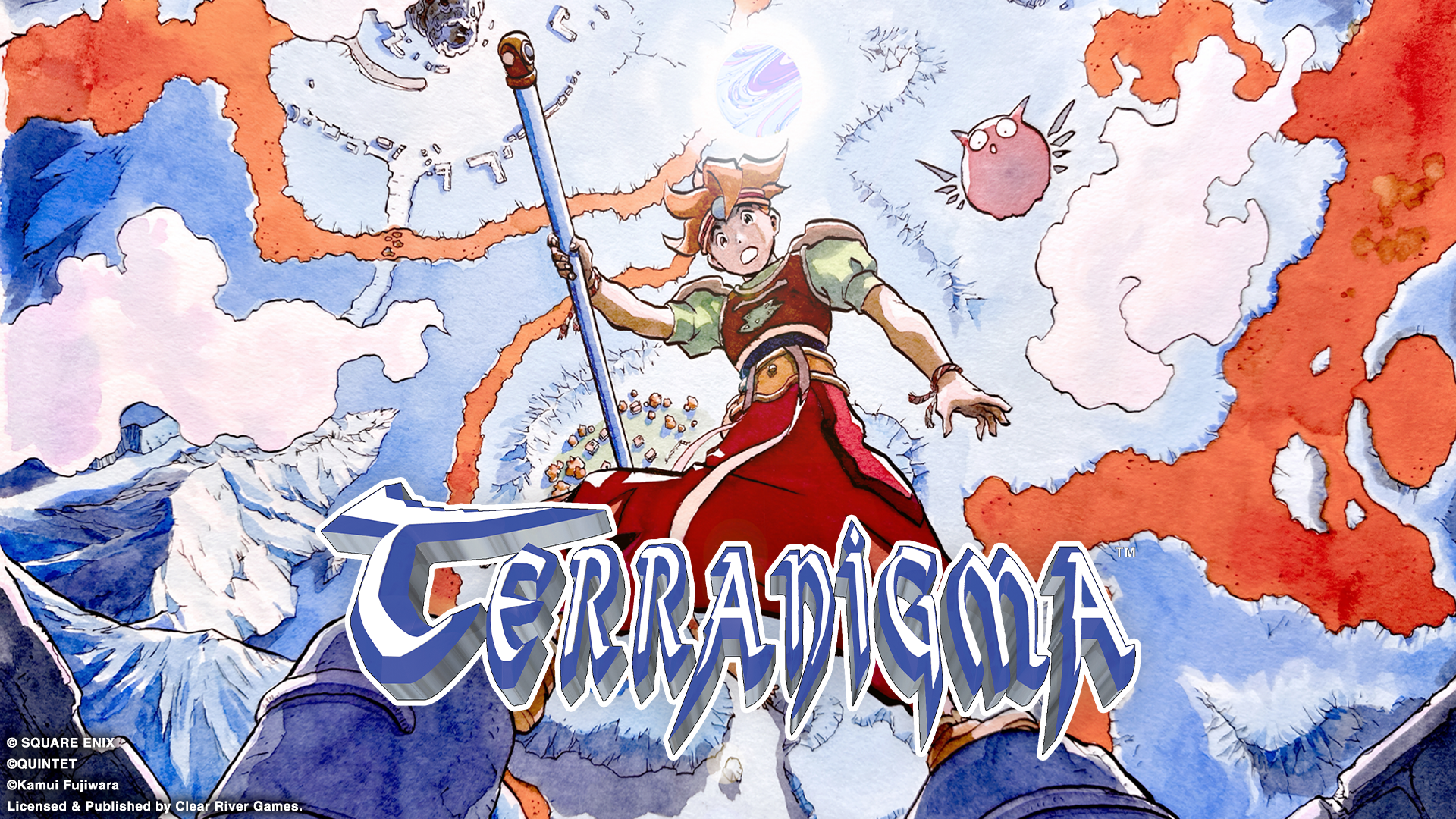 Offizielles Terranigma-Key-Art zur Neuveröffentlichung 2027