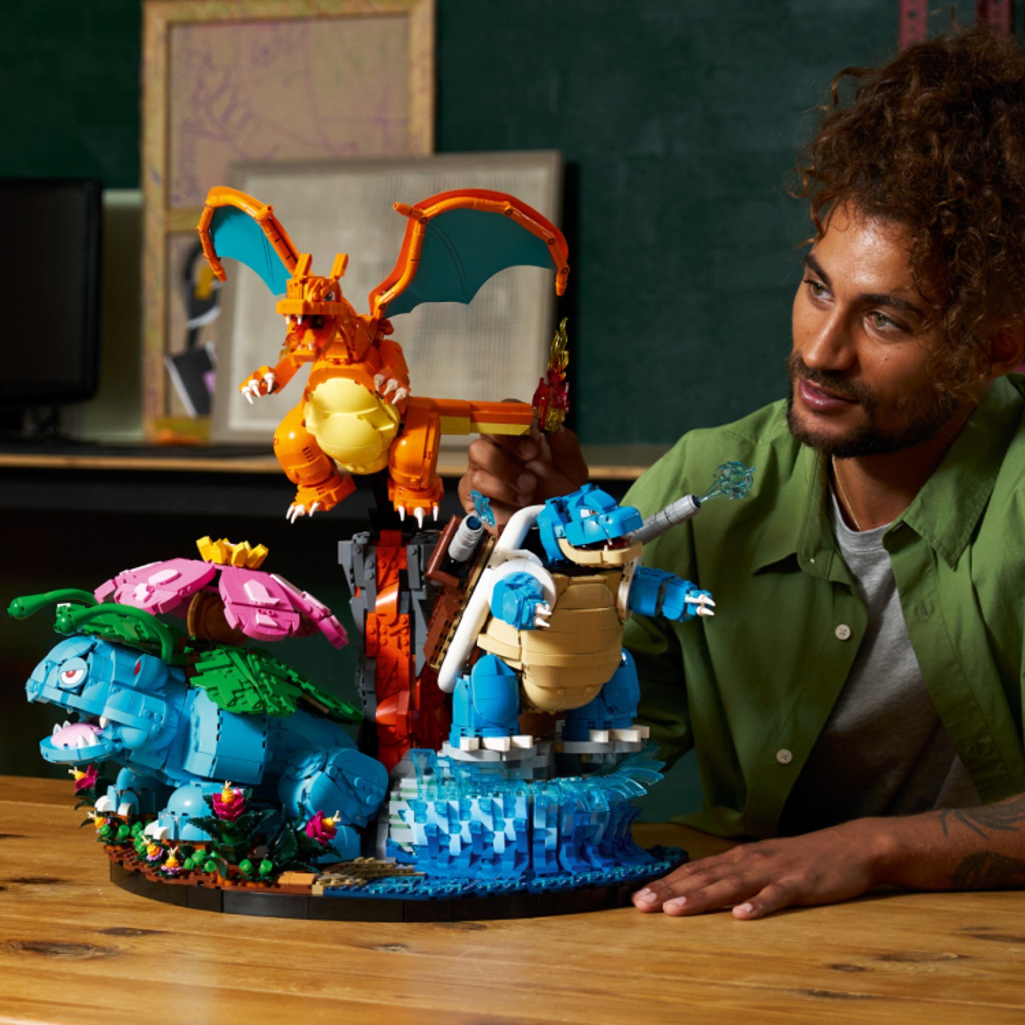 LEGO Pokémon Bisaflor Glurak und Turtok