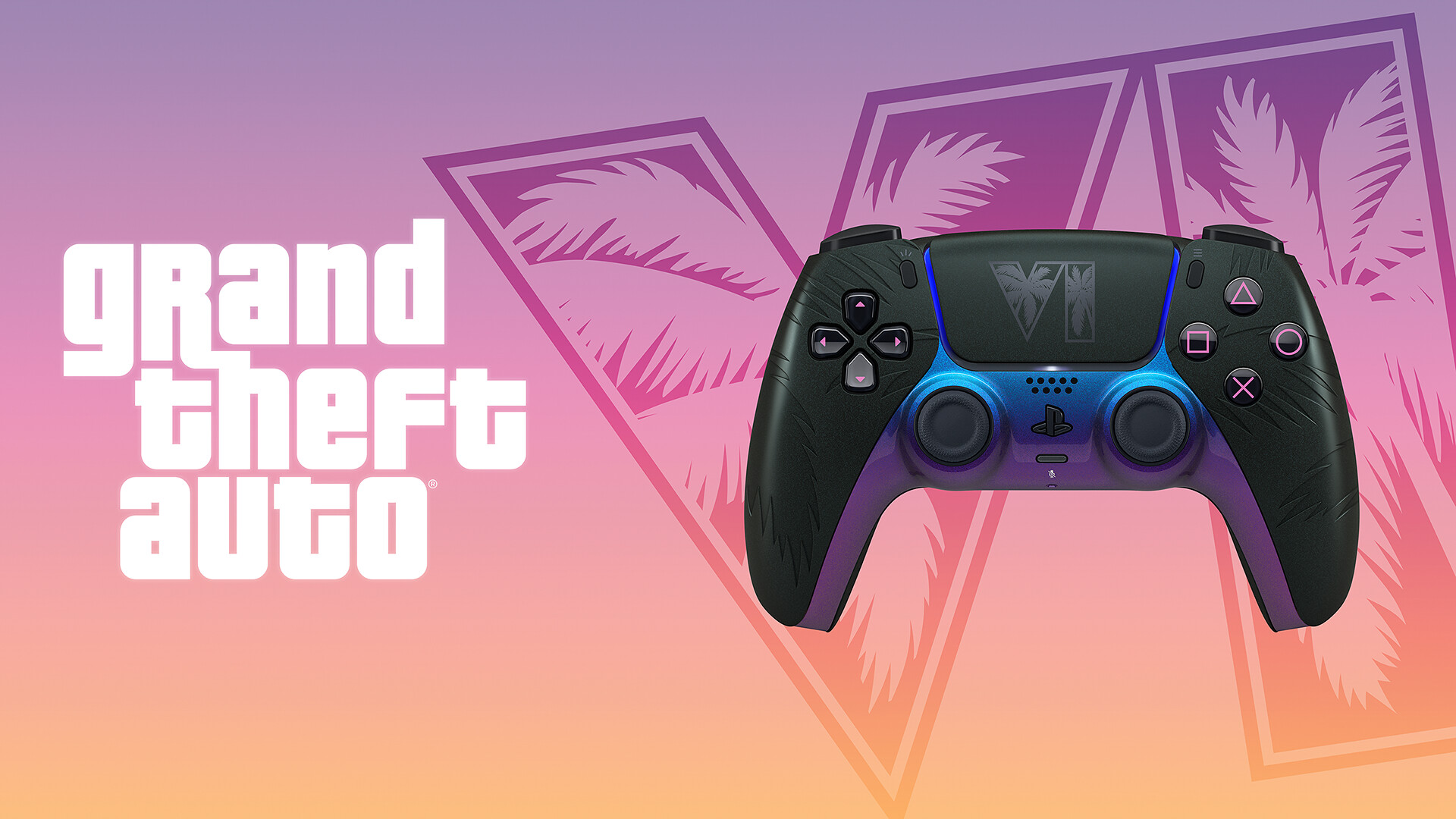 Offizieller GTA VI Black Limited Edition DualSense Controller