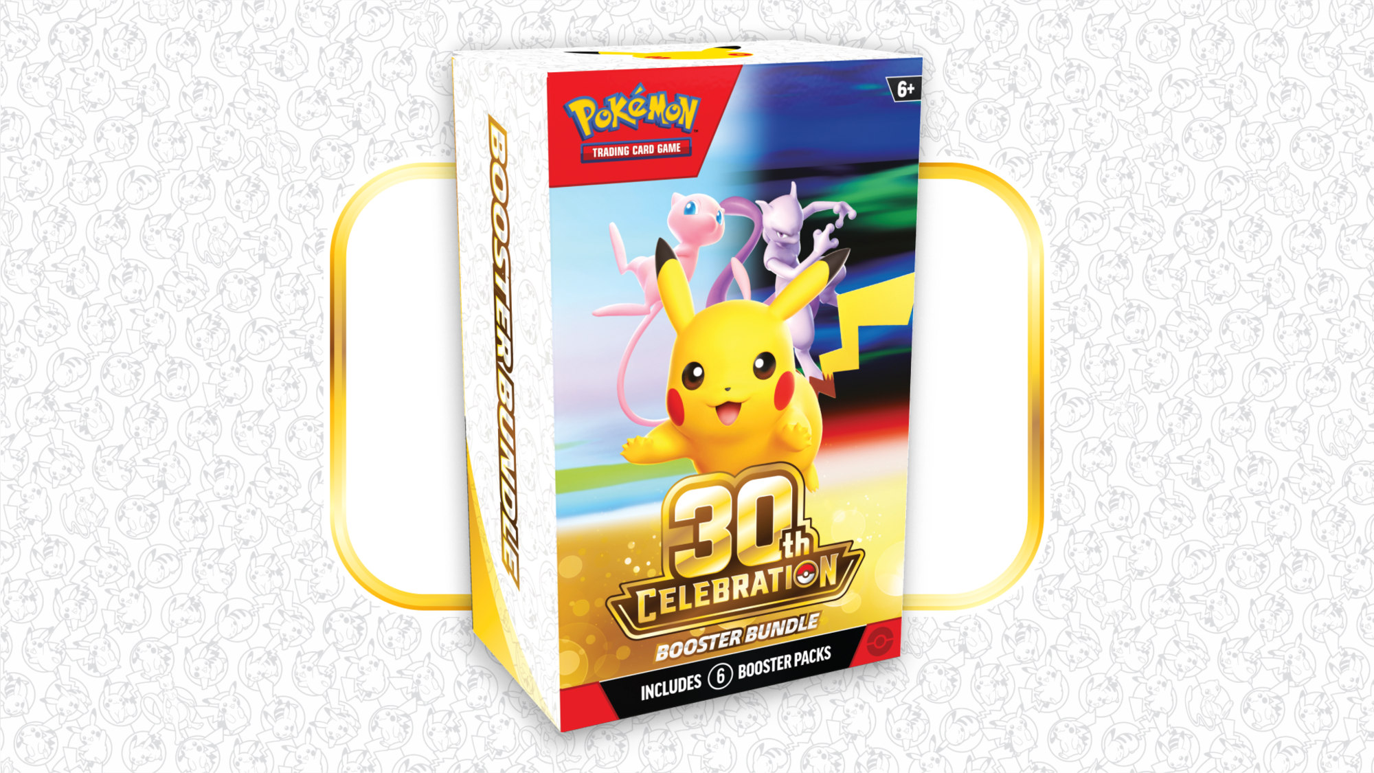 Pokémon TCG 30th Celebration Booster Bundle mit sechs Booster Packs